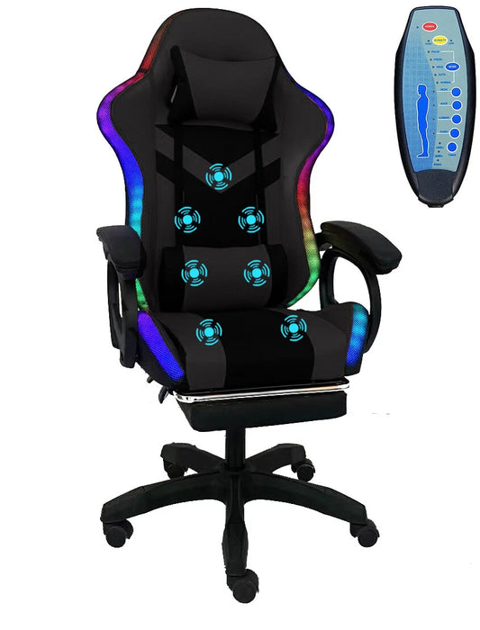 Office Chair  (Gaming Chair with LED and massage)