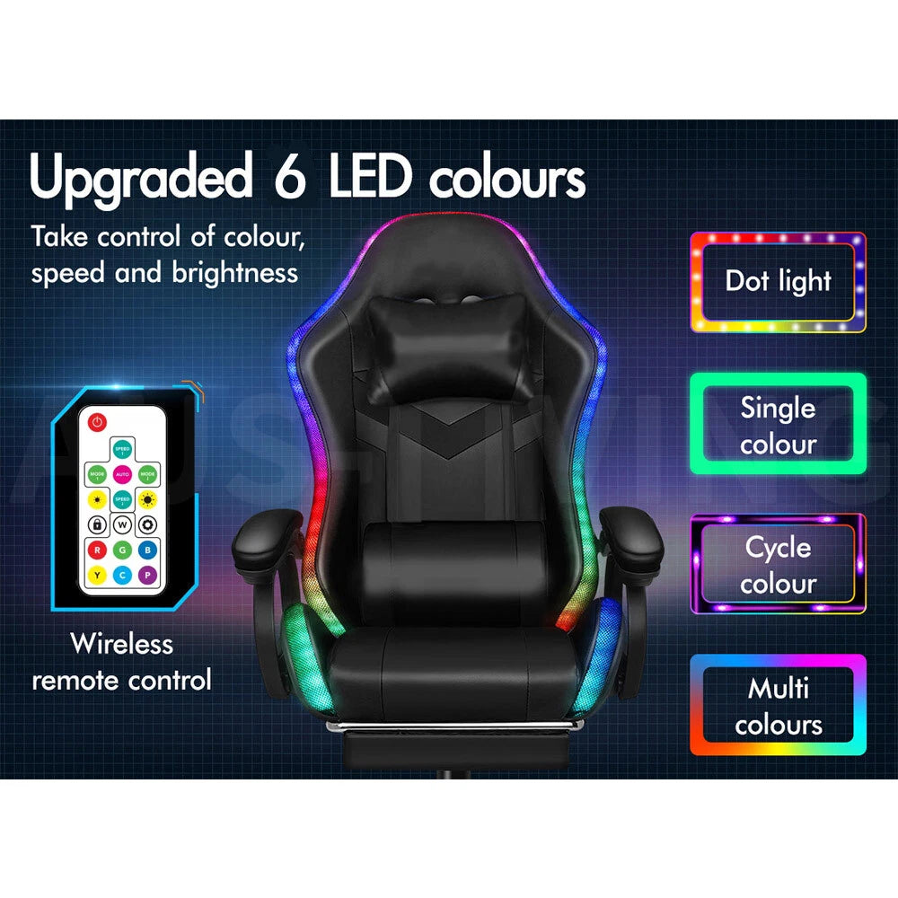 Office Chair  (Gaming Chair with LED)