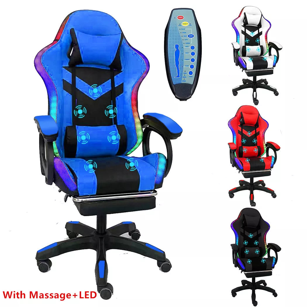 Office Chair  (Gaming Chair with LED and massage)